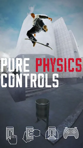 True Skate [MOD: безлимитные деньги и все доски открыты] Screenshot 1