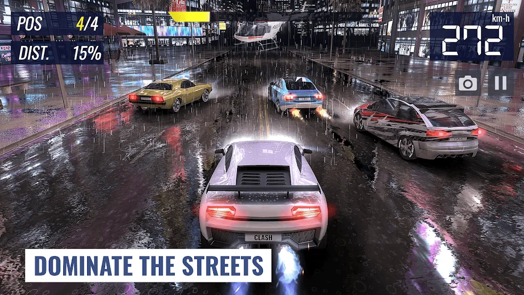 Racing Clash [MOD: безлимитные деньги и топливо] Screenshot 2
