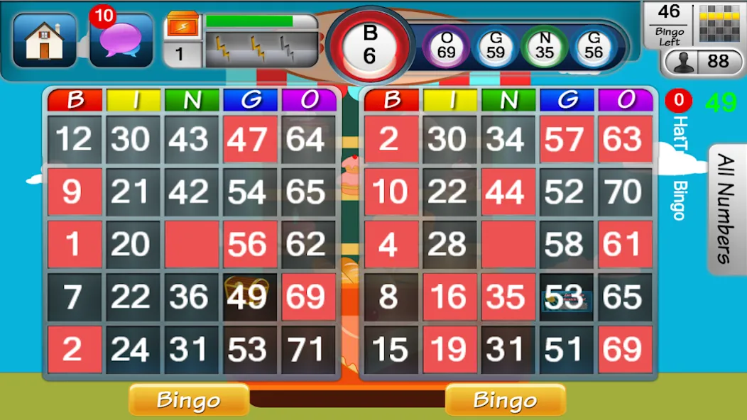 Bingo Game [MOD: безлимитные монеты и бонусы] Screenshot 1