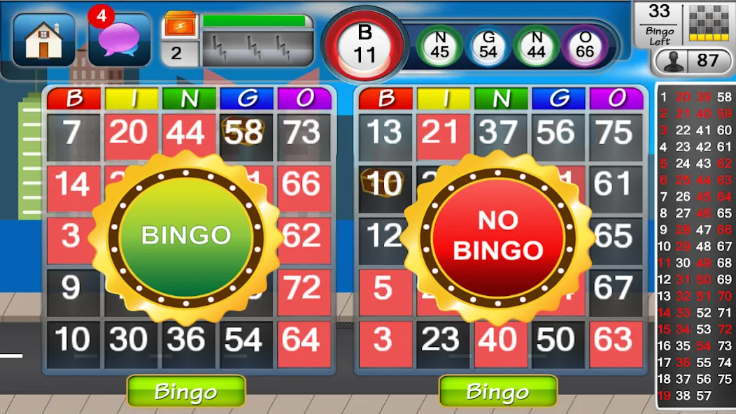 Bingo Game [MOD: безлимитные монеты и бонусы] Screenshot 2