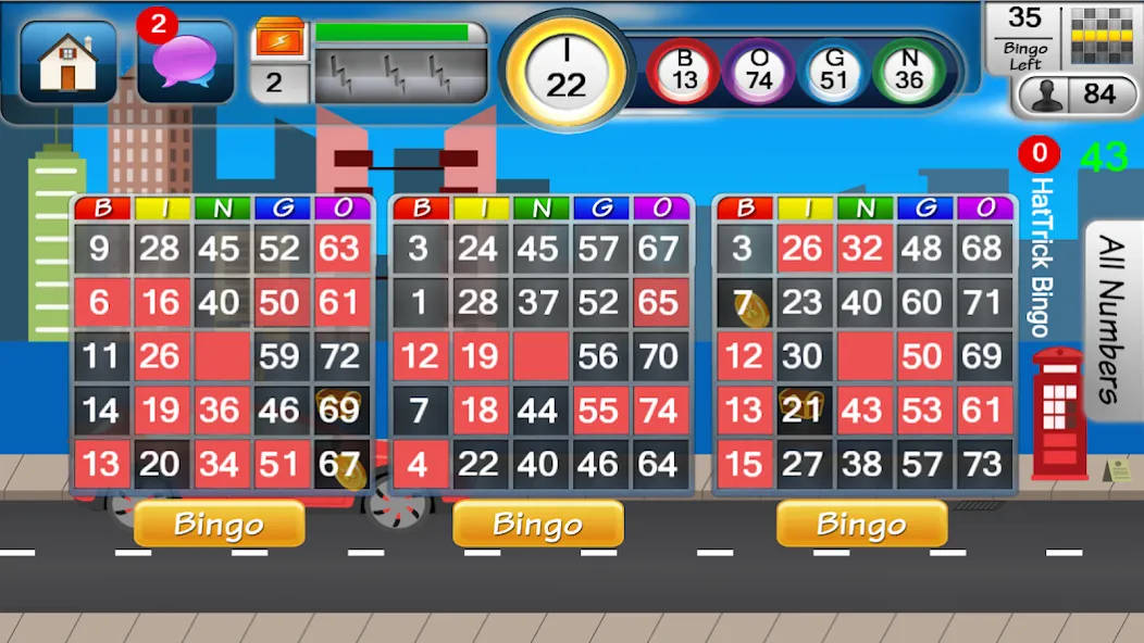 Bingo Game [MOD: безлимитные монеты и бонусы] Screenshot 3