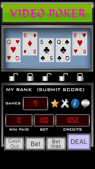 Video Poker [MOD: безлимитные деньги и открыты все режимы] Screenshot 2