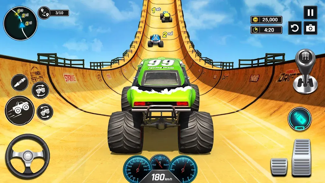 Monster Truck Games- Car Games [MOD: безлимитные деньги и все машины] Screenshot 1