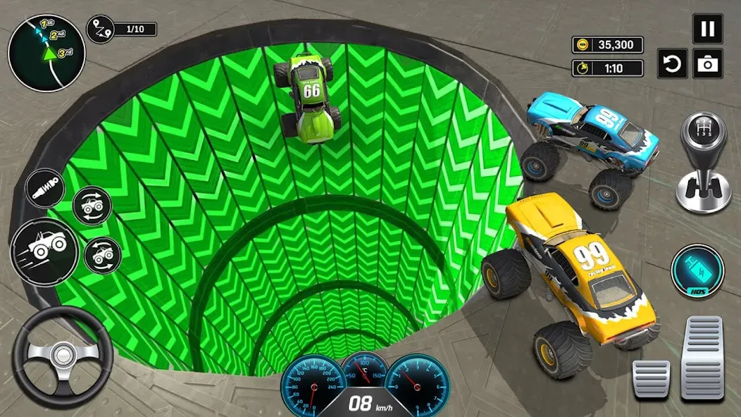 Monster Truck Games- Car Games [MOD: безлимитные деньги и все машины] Screenshot 5