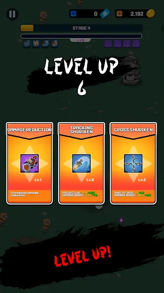 NINJA SURVIVOR.io [MOD: много денег и урона] Screenshot 4