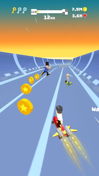 Turbo Stars - Rival Racing [MOD: безлимитные монеты и все машины] Screenshot 2