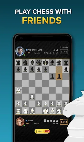 Chess Stars Multiplayer Online [MOD: без рекламы и все фигуры открыты] Screenshot 2
