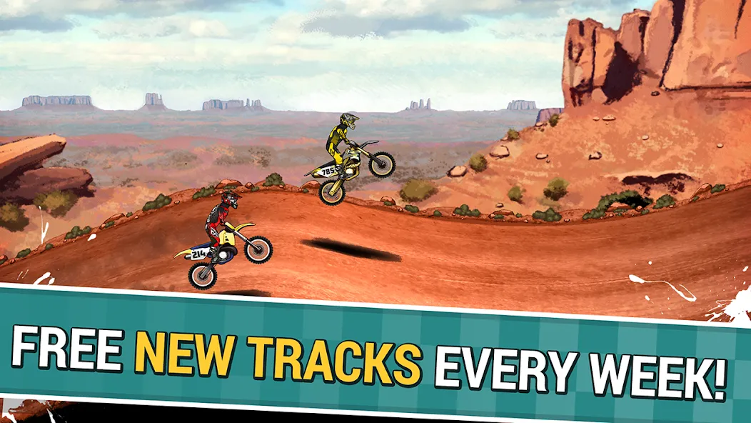Mad Skills Motocross 2 [MOD: безлимитные деньги и топливо] Screenshot 5