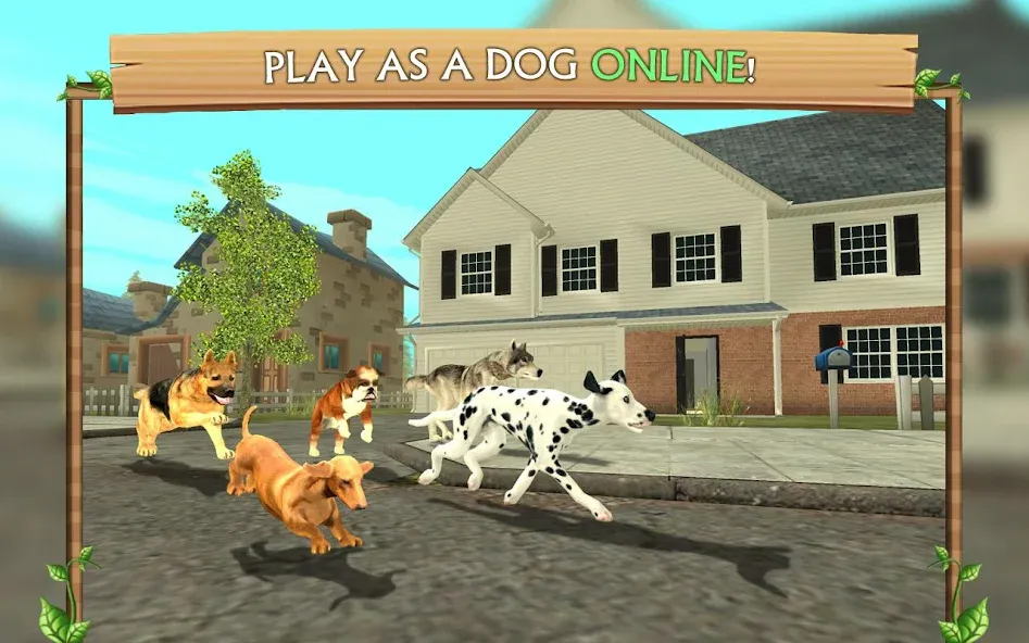 Dog Sim Online: Raise a Family [MOD: безлимитные деньги и все породы] Screenshot 1