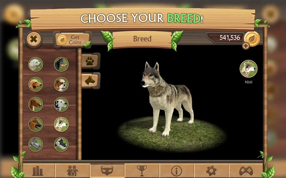 Dog Sim Online: Raise a Family [MOD: безлимитные деньги и все породы] Screenshot 2