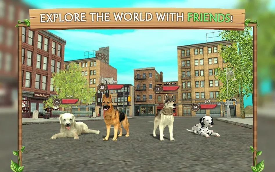 Dog Sim Online: Raise a Family [MOD: безлимитные деньги и все породы] Screenshot 4
