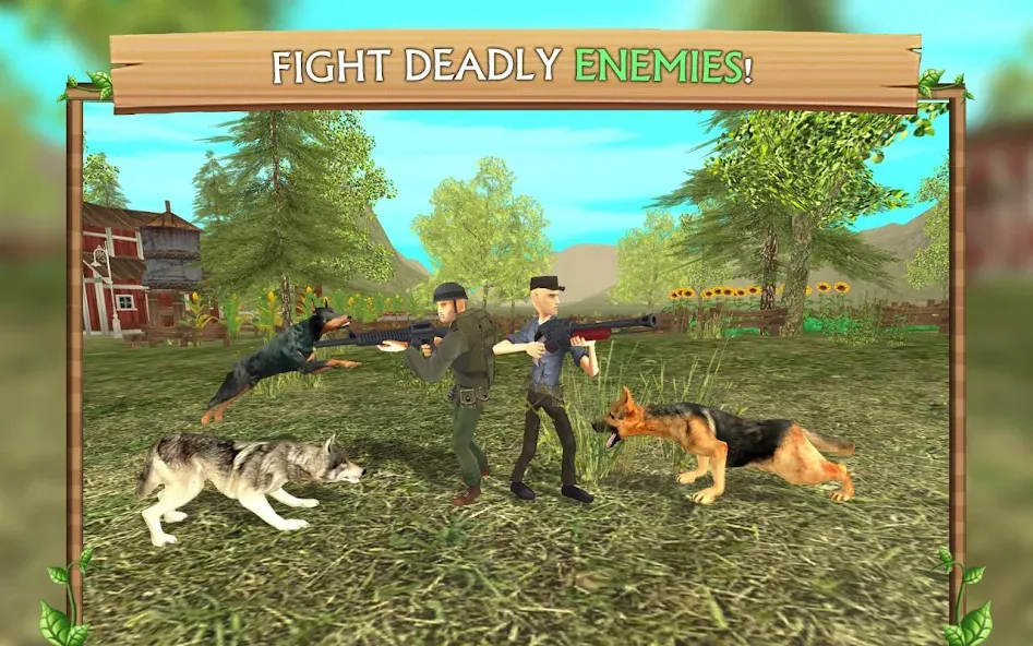 Dog Sim Online: Raise a Family [MOD: безлимитные деньги и все породы] Screenshot 5