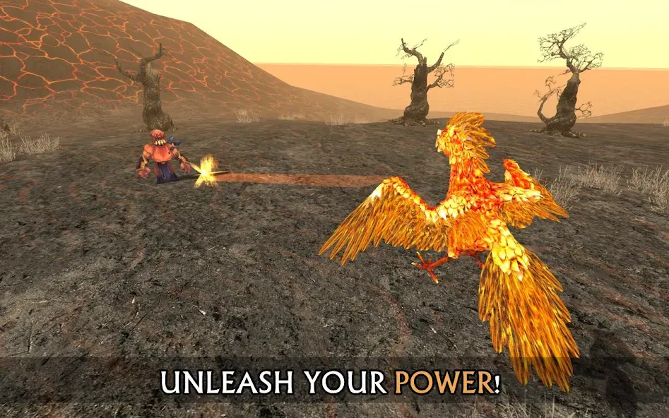 Phoenix Sim 3D [MOD: бесконечное здоровье и огненная мощь] Screenshot 4