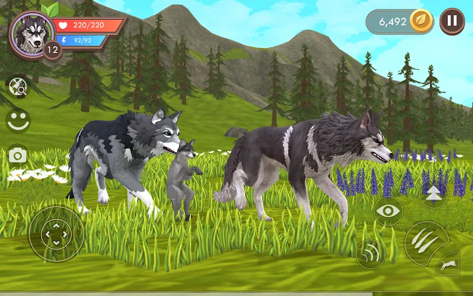 WildCraft: Animal Sim Online [MOD: безлимитные монеты и открытые скины] Screenshot 1