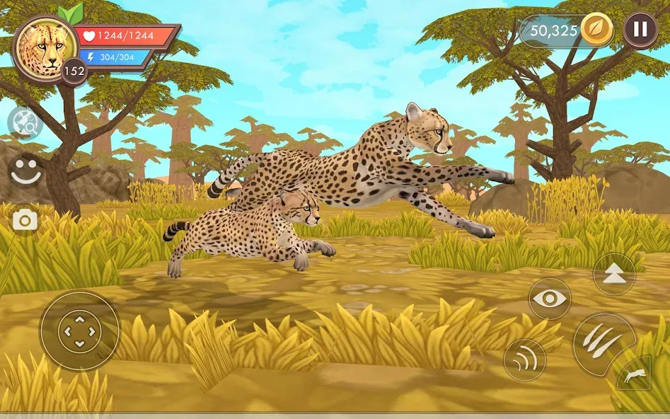 WildCraft: Animal Sim Online [MOD: безлимитные монеты и открытые скины] Screenshot 2