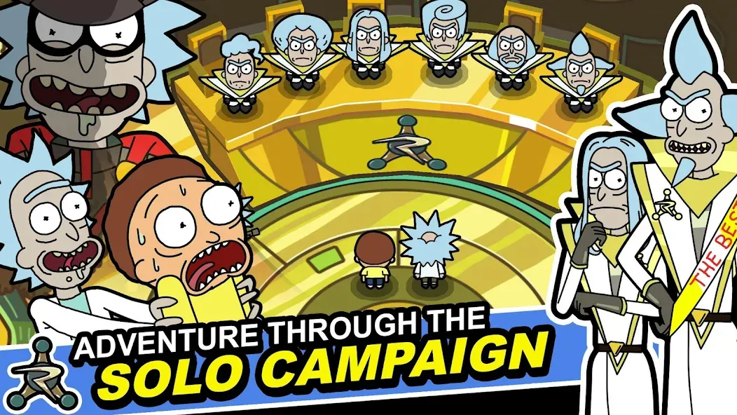 Rick and Morty: Pocket Mortys [MOD: безлимитные деньги и все персонажи] Screenshot 3