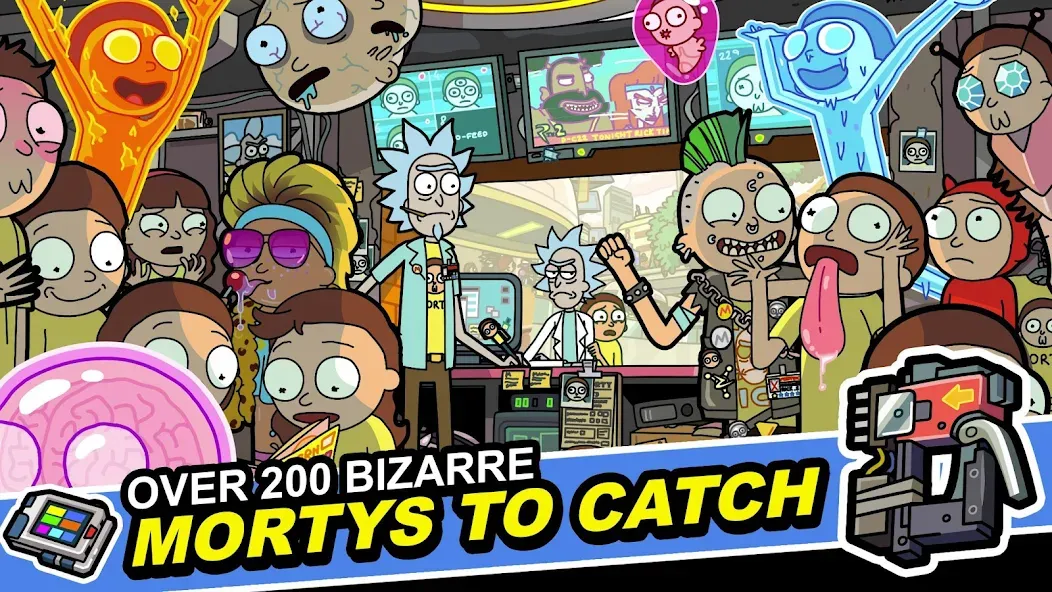 Rick and Morty: Pocket Mortys [MOD: безлимитные деньги и все персонажи] Screenshot 4