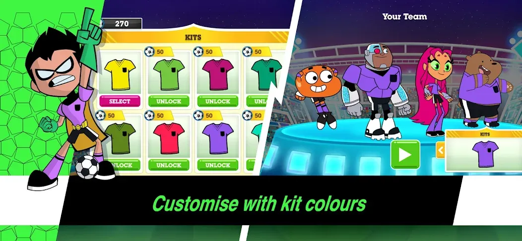 Toon Cup - Football Game [MOD: безлимитные монеты и открыты все команды] Screenshot 4