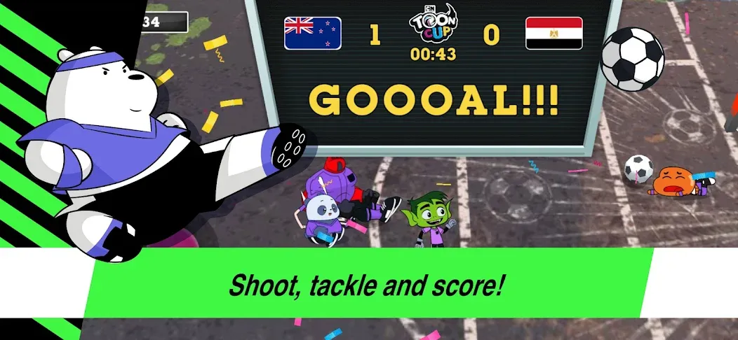 Toon Cup - Football Game [MOD: безлимитные монеты и открыты все команды] Screenshot 5
