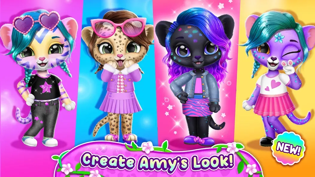Amy Care - My Leopard Baby [MOD: безлимитные монеты и все предметы открыты] Screenshot 2