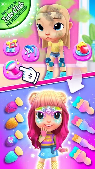 Cutie Care - Sweet Babysitter [MOD: безлимитные монеты и все предметы] Screenshot 1