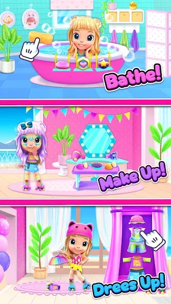 Cutie Care - Sweet Babysitter [MOD: безлимитные монеты и все предметы] Screenshot 2