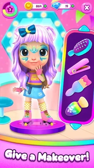 Cutie Care - Sweet Babysitter [MOD: безлимитные монеты и все предметы] Screenshot 3