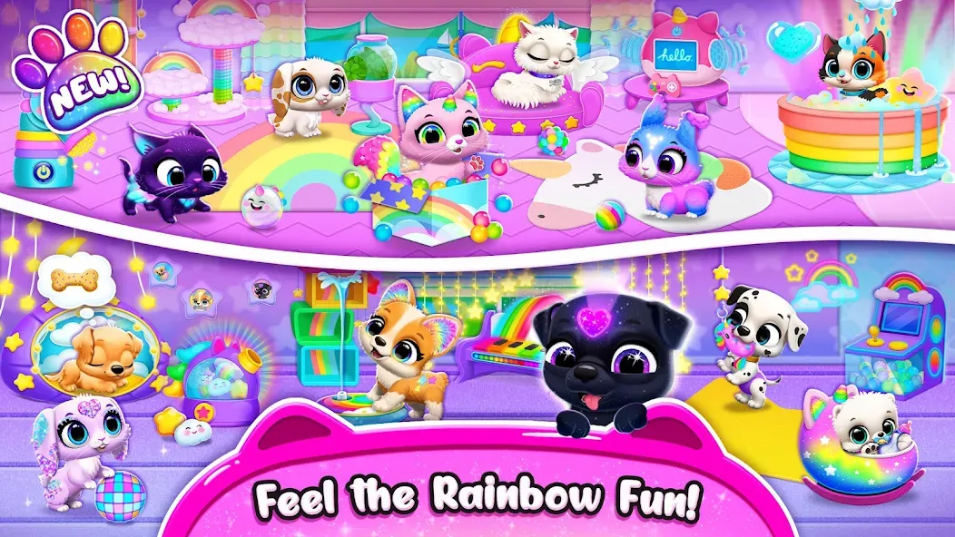 Floof - My Pet House [MOD: безлимитные монеты и все питомцы] Screenshot 2