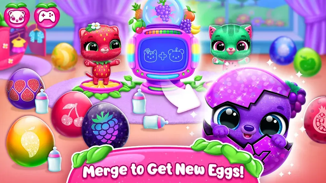 Fruitsies - Pet Friends [MOD: безлимитные монеты и все питомцы] Screenshot 3