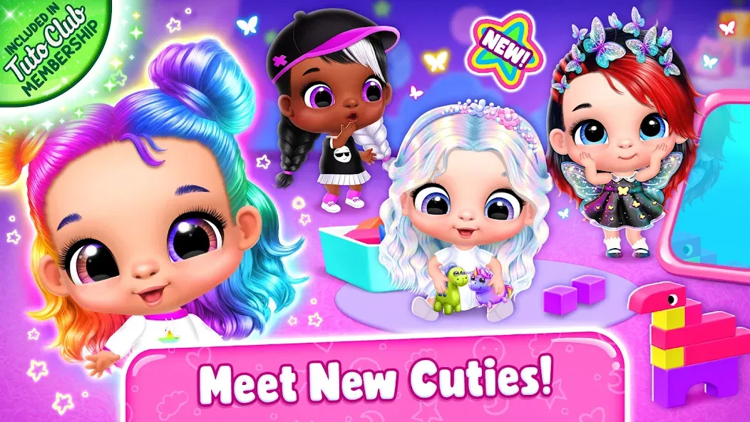 Giggle Babies - Toddler Care [MOD: безлимитные монеты и все малыши открыты] Screenshot 1