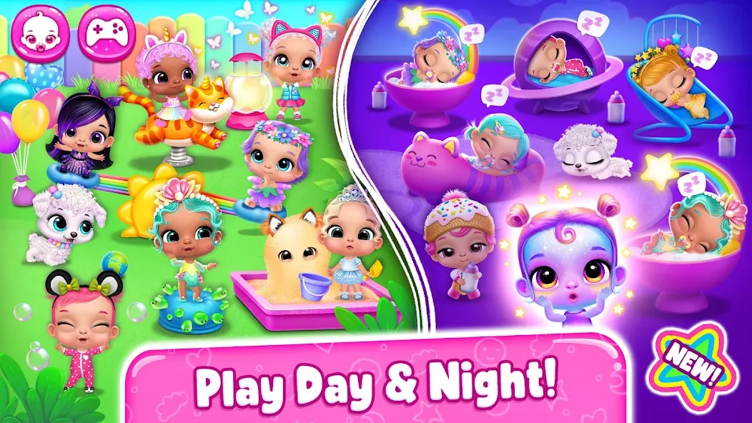 Giggle Babies - Toddler Care [MOD: безлимитные монеты и все малыши открыты] Screenshot 5