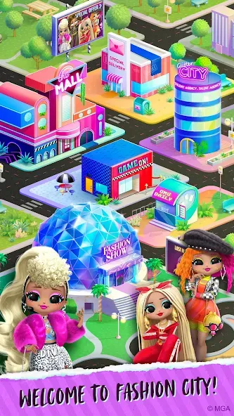 LOL Surprise! OMG Fashion Club [MOD: разблокированы все наряды и аксессуары] Screenshot 4