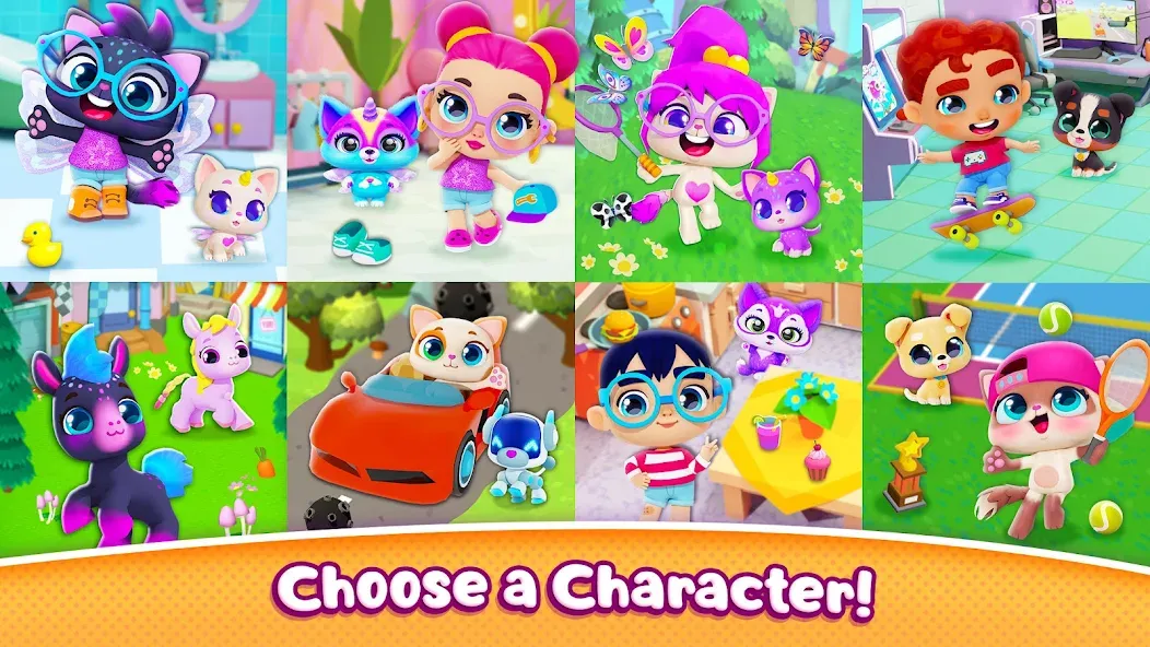 Pocket Town - Animal World [MOD: много денег и ресурсов] Screenshot 2