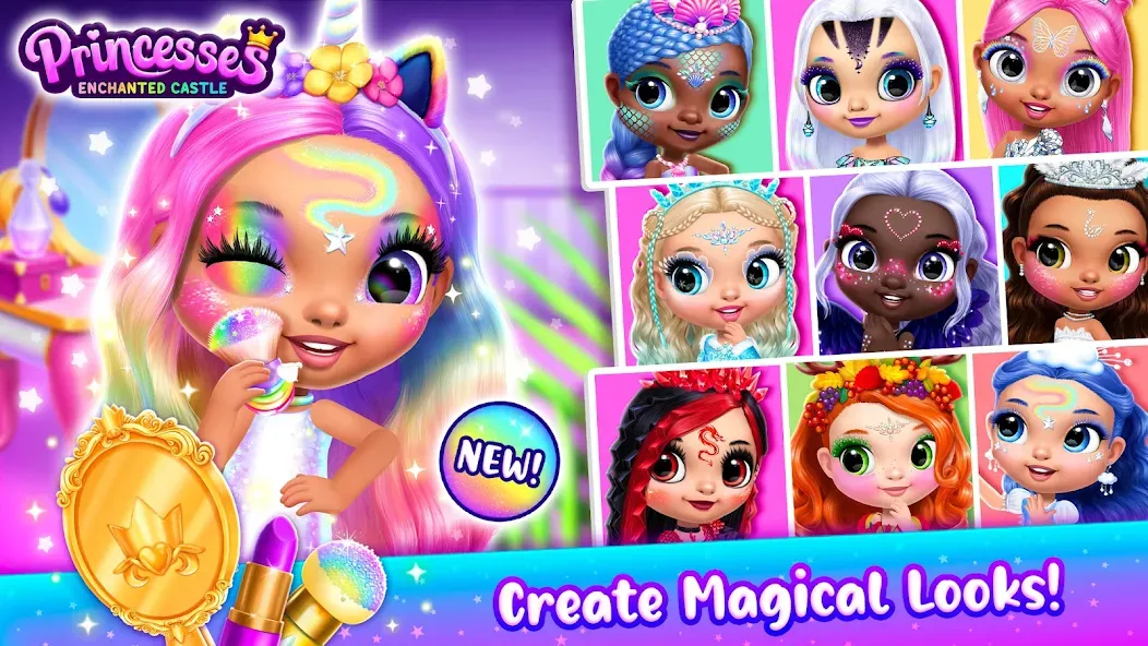 Princesses - Enchanted Castle [MOD: открыты все замки и наряды] Screenshot 4