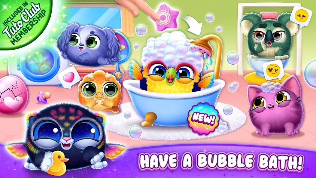 Smolsies 2 - Cute Pet Stories [MOD: милые питомцы и безлимитные ресурсы] Screenshot 1