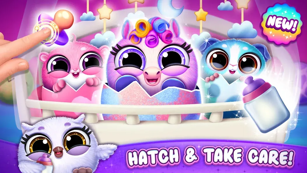 Smolsies 2 - Cute Pet Stories [MOD: милые питомцы и безлимитные ресурсы] Screenshot 2
