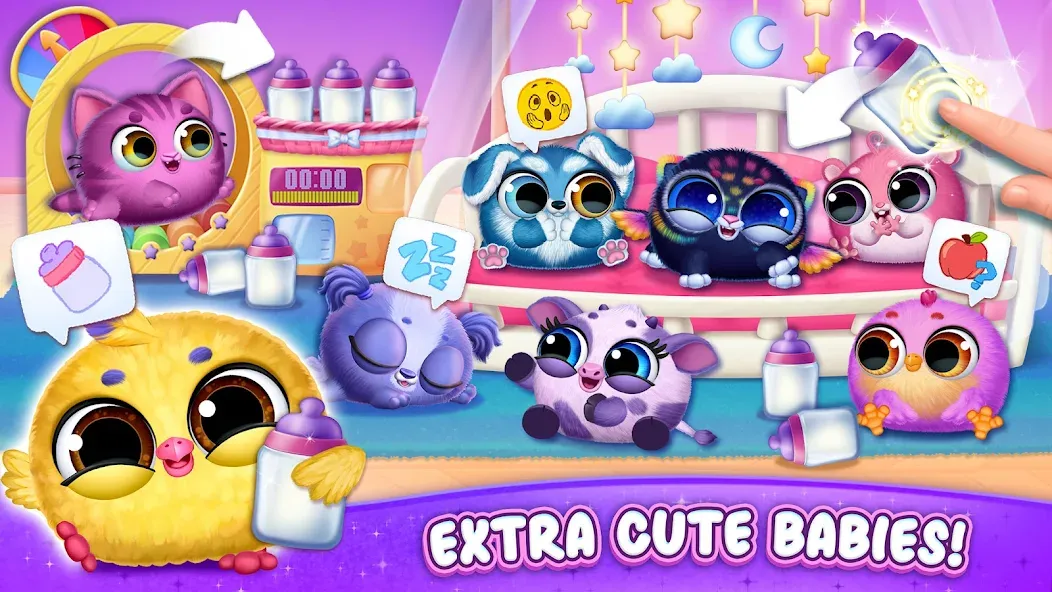 Smolsies 2 - Cute Pet Stories [MOD: милые питомцы и безлимитные ресурсы] Screenshot 5