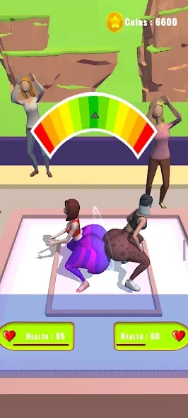 Twerk Race 3D: Belly Body Run [MOD: безлимитные деньги и алмазы] Screenshot 3