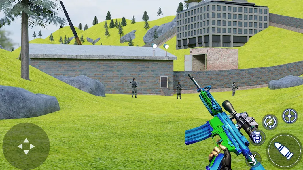 Modern Commando FPS Army Games [MOD: безлимитные деньги и оружие] Screenshot 5