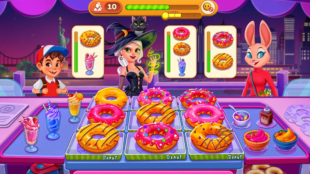 Cooking Max: Restaurant Games [MOD: безлимитные монеты и все уровни открыты] Screenshot 3