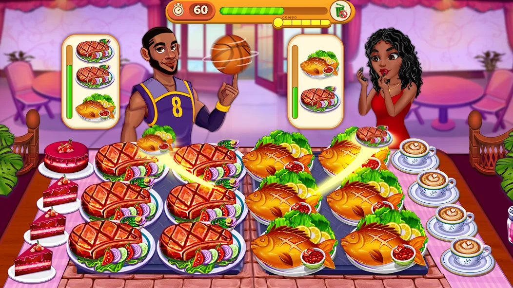 Cooking Max: Restaurant Games [MOD: безлимитные монеты и все уровни открыты] Screenshot 5
