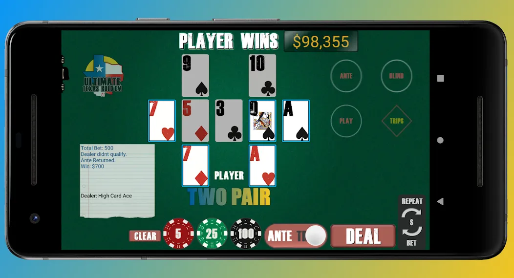 Texas Ultimate Holdem [MOD: безлимитные фишки и быстрые выигрыши] Screenshot 1