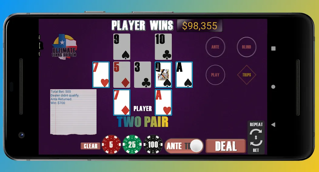 Texas Ultimate Holdem [MOD: безлимитные фишки и быстрые выигрыши] Screenshot 2