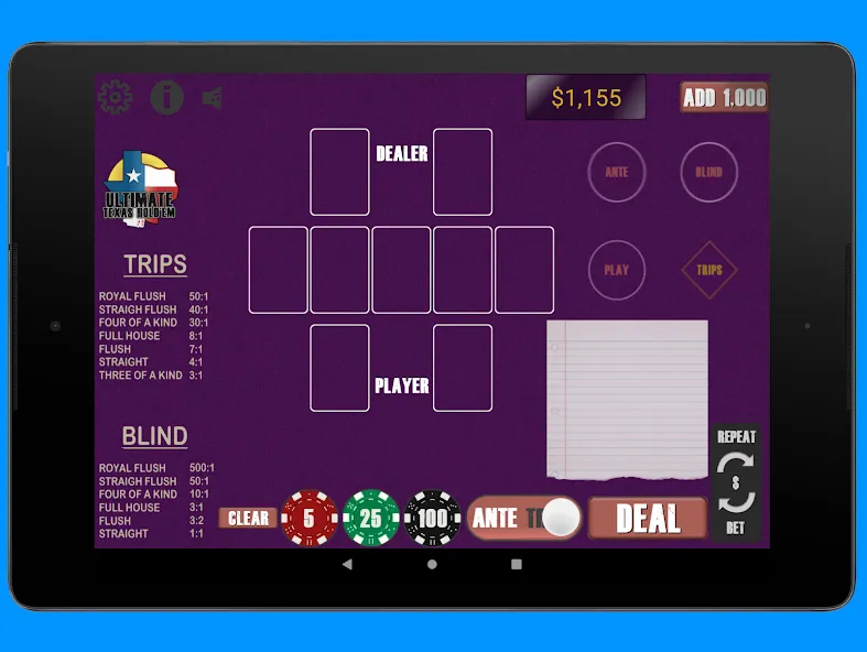 Texas Ultimate Holdem [MOD: безлимитные фишки и быстрые выигрыши] Screenshot 4