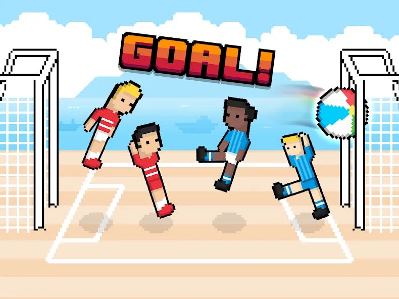 Soccer Random [MOD: разблокированы все команды и режимы] Screenshot 2