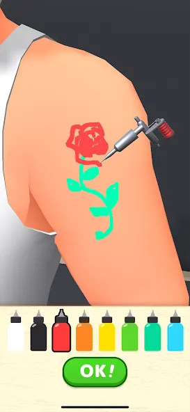 Dream Tattoo [MOD: безлимитные деньги и все татуировки] Screenshot 3