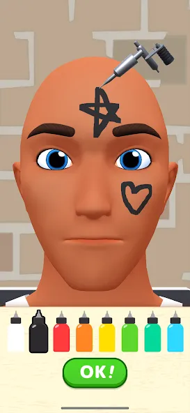 Dream Tattoo [MOD: безлимитные деньги и все татуировки] Screenshot 4