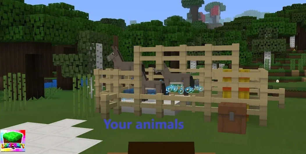 LokiCraft [MOD: безлимитные ресурсы и все возможности] Screenshot 3
