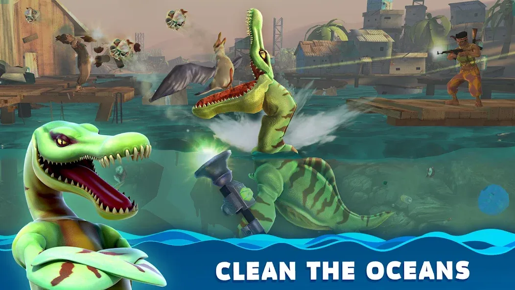 Hungry Shark World [MOD: безлимитные монеты и бриллианты] Screenshot 4