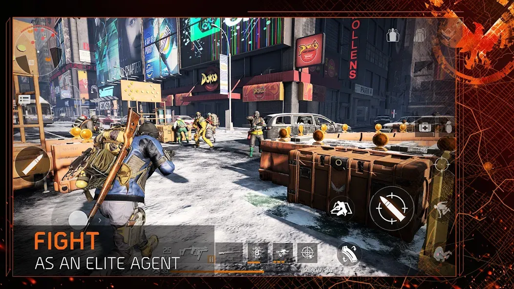 The Division Resurgence [MOD: безлимитные ресурсы и улучшенное снаряжение] Screenshot 2